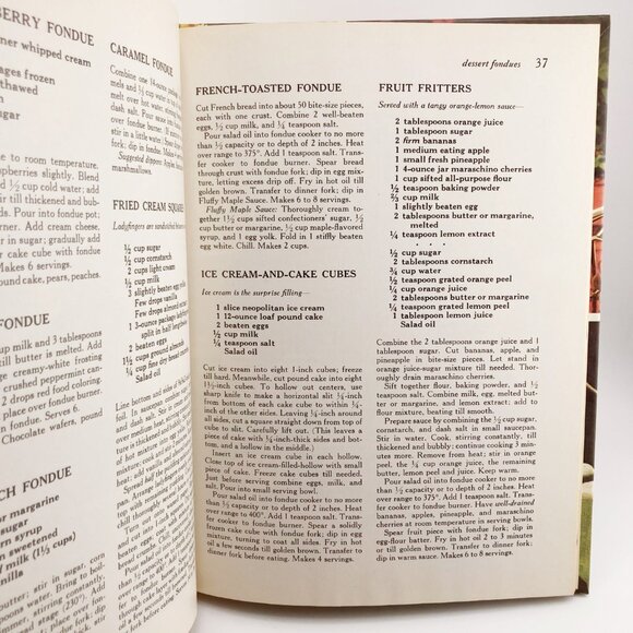 BETTER HOMES & GARDENS Vintage Fondue and Tabletop Cooking 1970s cookbook - Picture 13 of 16